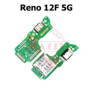 Flexible Charger Connector + Mic Con Simcard Oppo Reno 12F 5G / Oppo F27 5G Original