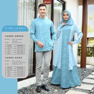 SARIMBIT KEKE YUSRA SERIES SKY BLUE