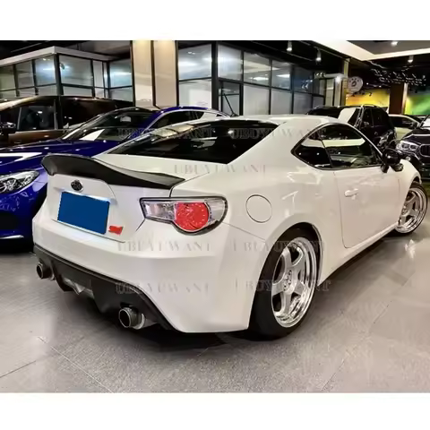 High Quality CARBON FIEBER/FRP Spoiler For GT 86 BRZ Rear Trunk Wing Spoiler For Subaru BRZ Toyota 8