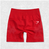 Quality Gymshark Shark Peach Three-quarter Pants High Waist Hip Lift Running Fitness Yoga Pants 【MAR