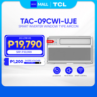 TCL 1.0 HP Inverter Aircon Window Type Smart Air-conditioner TAC-09CWI/UJE (Whisper Quiet Operation)