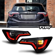 LED Rear Tail Lights For Honda HRV HR-V Vezel 2014-2019 Upgrade New Energy Edition Tail Lamps Car Ac