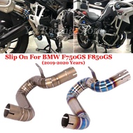 Slip a On For F750GS F850GS F750 F850 2019 2020 Motorcycle Exhaust Escape Modify Titanium Alloy M