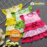 [SDR-SF17] LUBAID STORE, Setelan Dress Bayi 3 - 18 Bulan, Syifana Cherry Mini, Baju Rok Anak Perempu