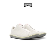 CAMPER รองเท้าผ้าใบ ผู้ชาย รุ่น Beetle สีขาว ( SNK -  18751-107 )