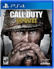 《今日快閃價》全新 PS4遊戲 決勝時刻 使命召喚 世界大戰II 二戰 世界大戰2 Call of Duty WWII / Call of Duty WW2 港版中英文版 稀有品