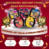 QUICBOWL [HALAL] Self Heating Instant  Noodle  Ramen  Quickbowl hotpot Makanan tomyam  quick Pedas S