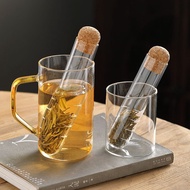 Test Tube Tea Strainer Glass Tea Drain Water Cup Tea Making Handy Tool Tea Strainer Strainer Tea Cup