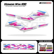 WIN01 Striping Sticker Honda Win 100 Sticker Variations Sticker Striping Scotlet Scotlite Honda WIN 