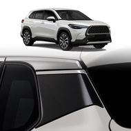 Car Accessories C Pillar Rear Window Quarter Cover Trim Garnish for Toyota Corolla Cross 2020 2021