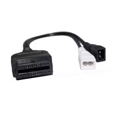 Adapter 2x2 OBD OBD2 2P+2P to 16Pin Connector VAG KKL For Audi 2P+2P to 16Pin Transfer Connector For