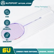 ไม้แบดมินตัน ALP Lightning คาร์บอนไฟเบอร์เต็มรูปแบบ น้ำหนักเบาพิเศษ 6U 28lbs ปอนด์สูง การโจมตีเดี่ยว