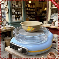 [leipupa] Mini Pottery Wheel Kit Pottery DIY Machine Forward/Reverse Rotation Ceramic Wheel for Home