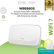 ZYXEL WBE660S ตัวขยายสัญญาณ WiFi 7 BE22000 Access Point มาพร้อมกับ Bundle Nebula Professional Licens