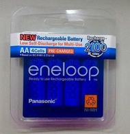 @淡水無國界@ Panasonic 國際牌 eneloop 低自放電 3號充電電池 4顆 充電電池 4顆 1卡 3號電池