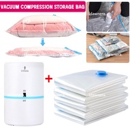 Portable Multipurpose Electric Pump Vacuum Bag Handheld Mini Storage Bag Quick Vacuum Air Pump Vacuu