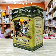 [MATE FACTOR] FRESH BRAZILIAN ORGANIC YERBA MATE (FRESH GREEN) 有机马黛茶 (原味) 84g (20 teabags)
