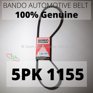 Bando Automotive Belt 5PK 1155 (Alternator Belt for Honda City vtec 2002-2006)