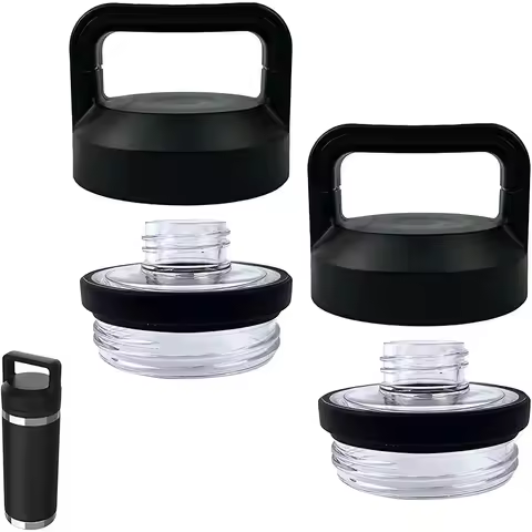 1pc 2pc 3pc Rambler Chug Replacement Lid, compatible with YT models 18oz, 26oz, 36oz, 64oz - Sports