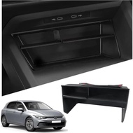 Golf 8 GTI Center Console Organizer,for 2020-2025 Golf GTI/R MK8 Accessories Central Console Shelf C