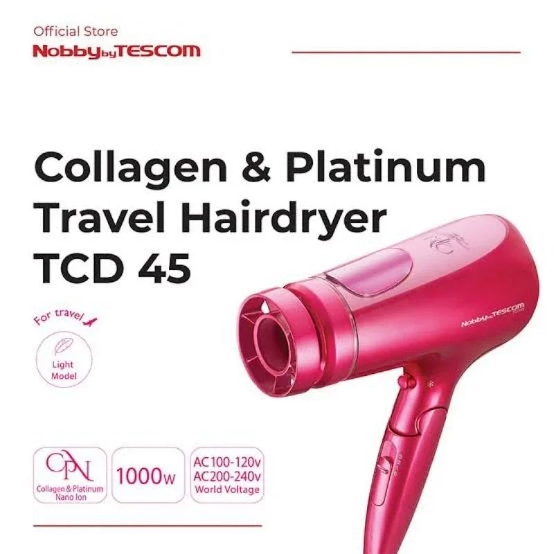 Tescom Hair Dryer Collagen & ion TCD45