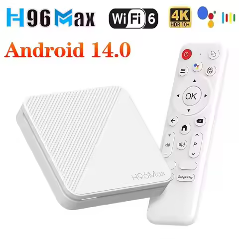 2025 New H96 MAX H313 Mini TV Stick Android 14 Smart TV Box 2GB 16GB Wifi6 BT 4K Media Player 2.4G 5