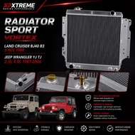RADIATOR SPORT VORTEX LAND CRUISER BJ40 B3 3.4CC 1980 JEEP WRANGLER YJ TJ 2.5L 4.0L 1987-2006