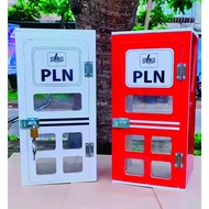 Box Meteran Listrik Jadul Pascabayar + Gembok