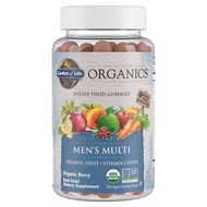 Garden of Life Organics Men's Gummy Vitamins - Berry - Certified Organic, Non-GMO, Vegan, Kosher Com