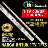 BL BACKLIGHT UNIVERSAL TV LED 32 INCH CAHAYA BAGUS DAN RATA BL UNIVERSAL