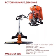 PROMO Mesin Potong Rumput Gendong 328 / WESTCO TG328 2 TAK TIGER TG328 Brush Cutter pemotong