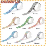 Orientlii 100Pcs /Roll Colorful Dots Washi Tapes Scrapbooking Diy