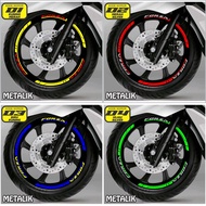 HONDA Rim List Stickers Forza 250 Rim Variations 14 and 15 inch AR-01 Metallic All Ready