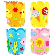 MIQUELGM DIY Pencil Holder Kid Gifts Cartoon Educational For Children DIY Craft Material Pack DIY Pe