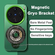 Wireless Charging Casing For Vivo X200 Pro X100 Pro Ultra X100S Pro X200Pro Metal Gyro Ring Bracket