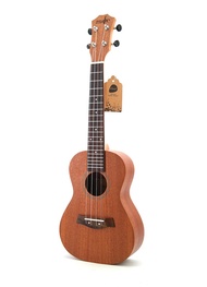 23\"Ukulele Concert Mini Hawai Guitar Sapele Body Fishing Bone Pattern Electric Ukelele With Pickup EQ Uku Gitara