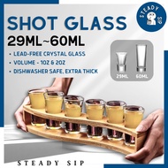 Steady Sip 30ml Shot Glass Expresso Cup Coffee Shots Glass Whisky Shot Glass Set Glass Shots
