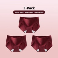 PIER N°5 | Antibacterial Gusset Red Underwear for Women 7A