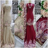 Kain Pasang Sulam , Kain Sulam , Sulam, Kain Pasang,KAIN PASANG SILK JACQUARD ,