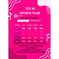 Beli Sim Card Percuma 1 bulan Data  YES 5G Postpaid Plans with 12 month by Nilai Tech