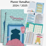 A6 Mini Planner Ramadhan Journey to Jannah Daily Monthly Undated Ramadhan Planner Pocket Planner Lim