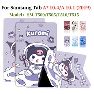 Sanrio Kuromi Cartoon Case For SAMSUNG Galaxy Tab A7 10.4 2022 2020 A 10.1 2019 Book Style Flip Stan