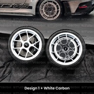 1/64 Porsche 992 GT3RS MR Aerodisc Design Rim #1