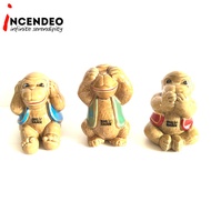 Vintage Ban Hin Lee Wise Monkeys 1992 Collectibles Coin Banks (1 set, 3 Monkeys)