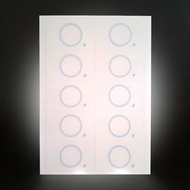 INLAY CHIP Inlay Material/ Proximity Chip Card 125 Khz & Rfid 13.56 Mhz A4 Size For 10 Cards 0.45mm 