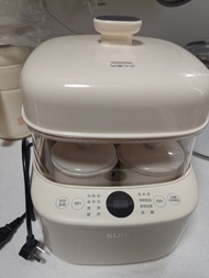 蘇泊爾電炖鍋/電蒸鍋Supor Electric Steamer with 4 Ceramic Bowls