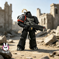 ตัวแบบรูปปั้นบรรพบุรุษ Steel Hand ของ Raven Guard จาก Terminator