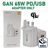 【PD GAN 65W SUPERVOOC 】100% OPPO Original Flash Charger &amp; VOOC Micro USB Cable (SuperVOOC Charger Set)