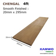 Chengal Timber (Rough, S4S, E4E, E2E) - 1" x 12" x 4ft - ( Kayu Cengal )