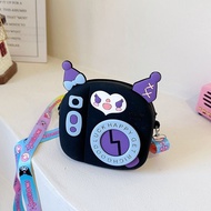 Tas Selempang Boneka Kamera Get Rich / Sling Bag Anak Jelly Rubber Karakter Lucu Kamera Get Rich Ana